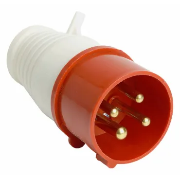 Вилка прямая 3P+PE Stekker ST 49428 Вилка прямая 3P+PE Stekker ST 49428