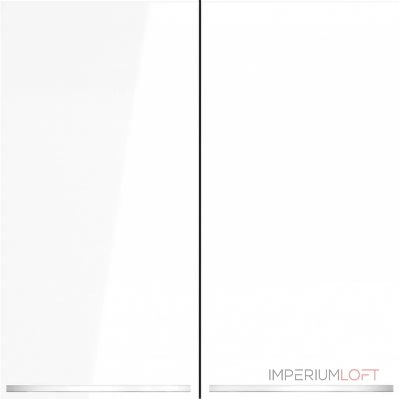 Выключатель встраиваемый S70 двухклавишный с подсветкой 10А (белый глянцевый) Voltum VLS020201