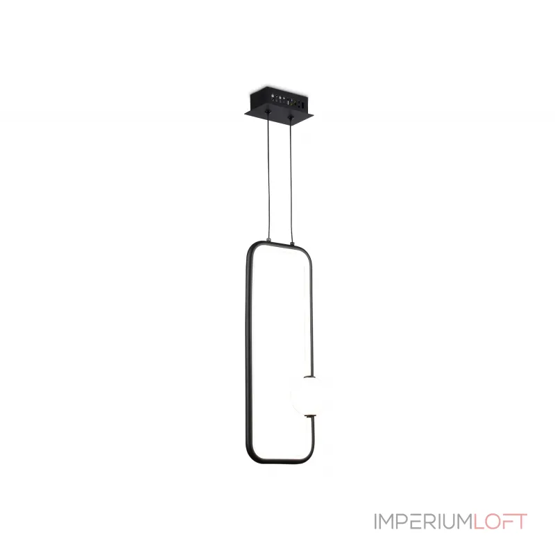 Подвесной светодиодный светильник FL66363 BK черный 19W 4200K 190*80*1000 от ImperiumLoft Подвесной светодиодный светильник FL66363 BK черный 19W 4200K 190*80*1000 от ImperiumLoft