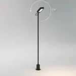 Наземный низкий светильник Elektrostandard Joli Joli (35182/F) черный от ImperiumLoft