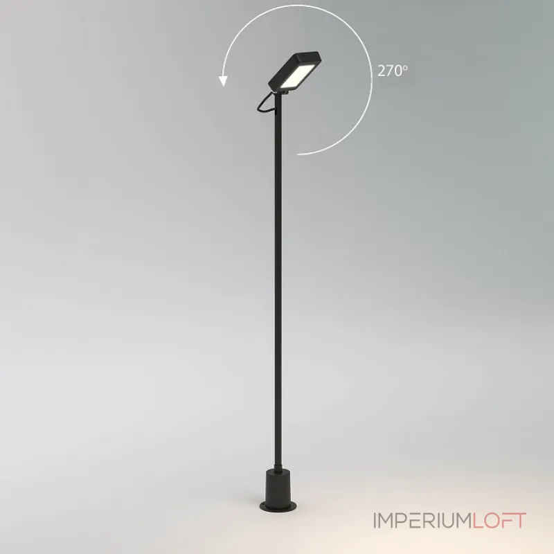 Наземный низкий светильник Elektrostandard Joli Joli (35182/F) черный от ImperiumLoft