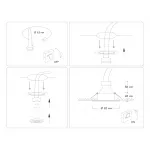 Светильник встраиваемый TN102450 WH белый GU5.3 D85*28 от NovaLamp