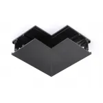 Коннектор угловой внутренний для накладного шинопровода Magnetic GL3378 BK черный 85*85*H26.9 от ImperiumLoft