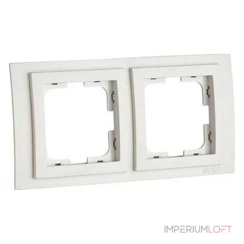 Рамка на 2 поста Mono Electric Larissa 103-010100-161 от ImperiumLoft Рамка на 2 поста Mono Electric Larissa 103-010100-161 от ImperiumLoft