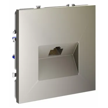 Розетка Ethernet RJ-45 без рамки Voltum S70 VLS060104 Розетка Ethernet RJ-45 без рамки Voltum S70 VLS060104