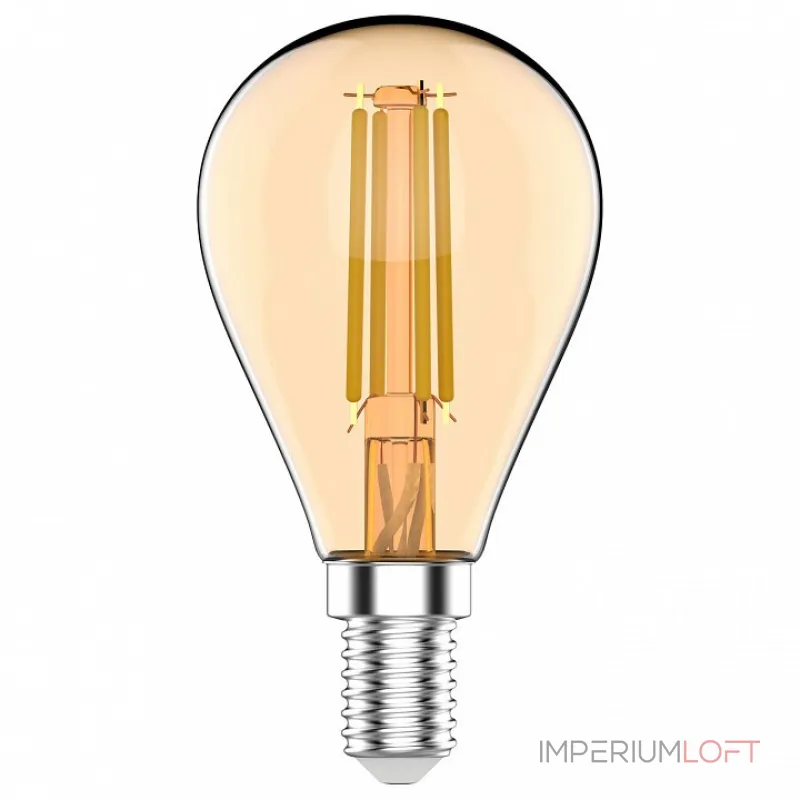 Лампа светодиодная Gauss E14 3.8Вт 2400K 1057154 от ImperiumLoft