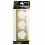 Рамка на 3 поста Stekker PFR00-7003-08 49608 от ImperiumLoft