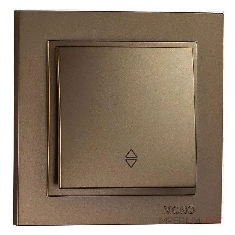 Выключатель проходной одноклавишный Mono Electric Despina 102-232325-109 от ImperiumLoft Выключатель проходной одноклавишный Mono Electric Despina 102-232325-109 от ImperiumLoft