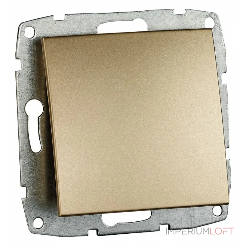 Выключатель одноклавишный без рамки Mono Electric Despina / Larissa 500-002225-100 от ImperiumLoft