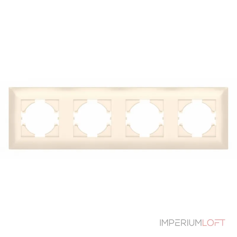 Рамка на 4 поста Gusi Electric BRAVO С1040-003 от ImperiumLoft