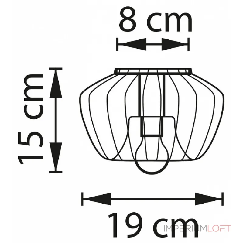 Накладной светильник Lightstar Celesta 809000 от ImperiumLoft