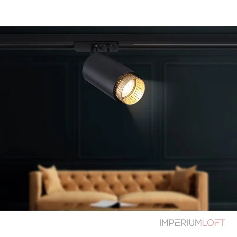 Светильник трековый GL5162 BK/GD черный/золото GU10 max 12W D60*190 от ImperiumLoft Светильник трековый GL5162 BK/GD черный/золото GU10 max 12W D60*190 от ImperiumLoft