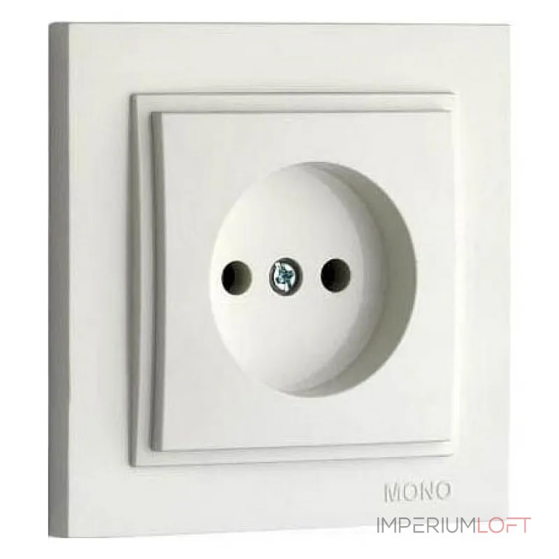 Розетка без заземления Mono Electric Despina 102-252522-116 от ImperiumLoft