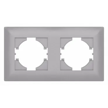 Рамка на 2 поста Gusi Electric BRAVO С1020-004 Рамка на 2 поста Gusi Electric BRAVO С1020-004