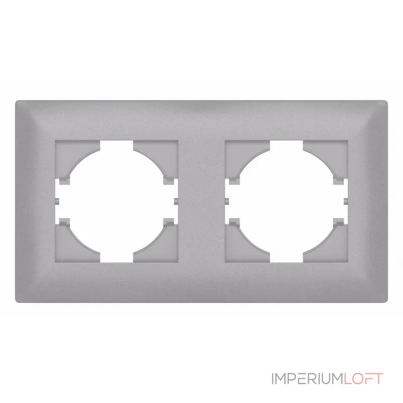 Рамка на 2 поста Gusi Electric BRAVO С1020-004 от ImperiumLoft