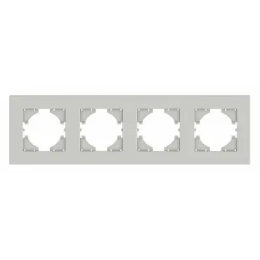 Рамка на 4 поста Gusi Electric CITY С1114-028 Рамка на 4 поста Gusi Electric CITY С1114-028