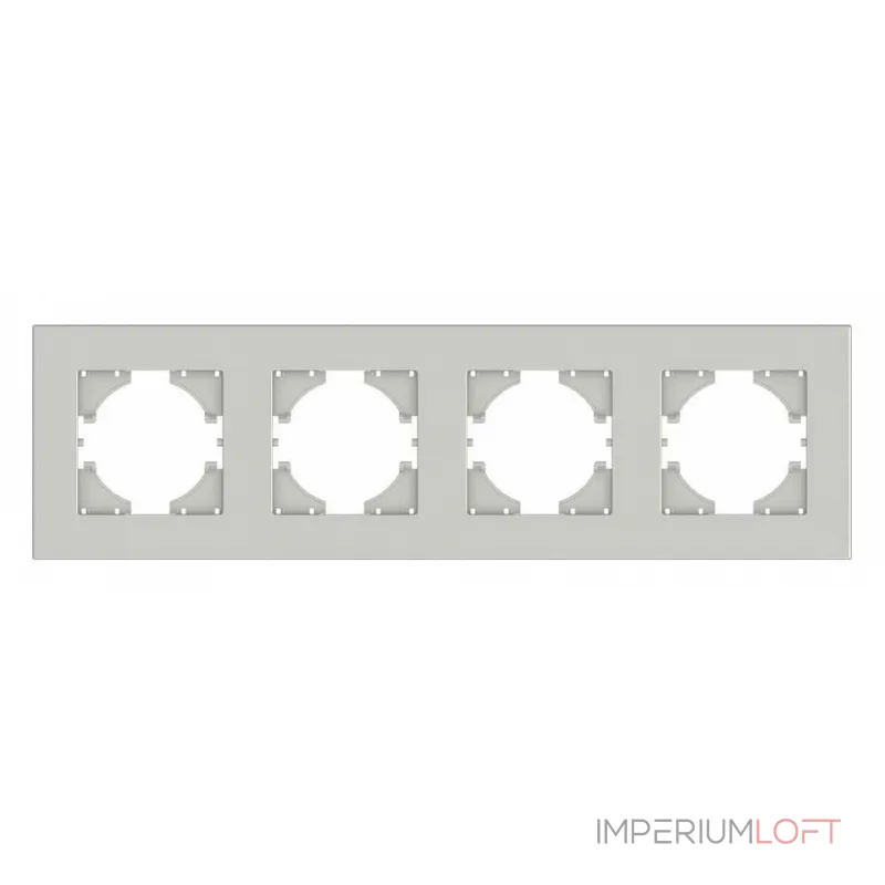 Рамка на 4 поста Gusi Electric CITY С1114-028 от ImperiumLoft