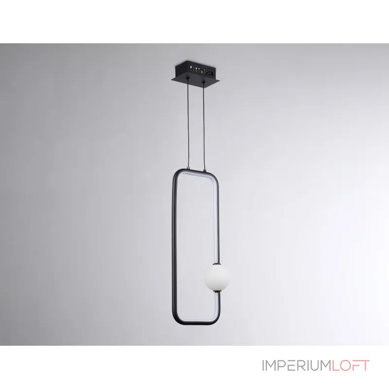 Подвесной светодиодный светильник FL66363 BK черный 19W 4200K 190*80*1000 от ImperiumLoft Подвесной светодиодный светильник FL66363 BK черный 19W 4200K 190*80*1000 от ImperiumLoft