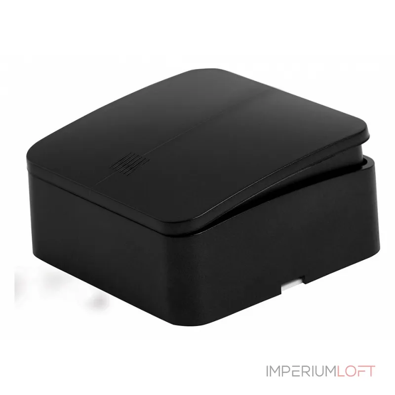 Выключатель двухклавишный с подсветкой Stekker София 49294 от ImperiumLoft