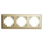 Рамка на 3 поста Stekker PFR00-7003-08 49608 от ImperiumLoft