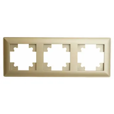 Рамка на 3 поста Stekker PFR00-7003-08 49608