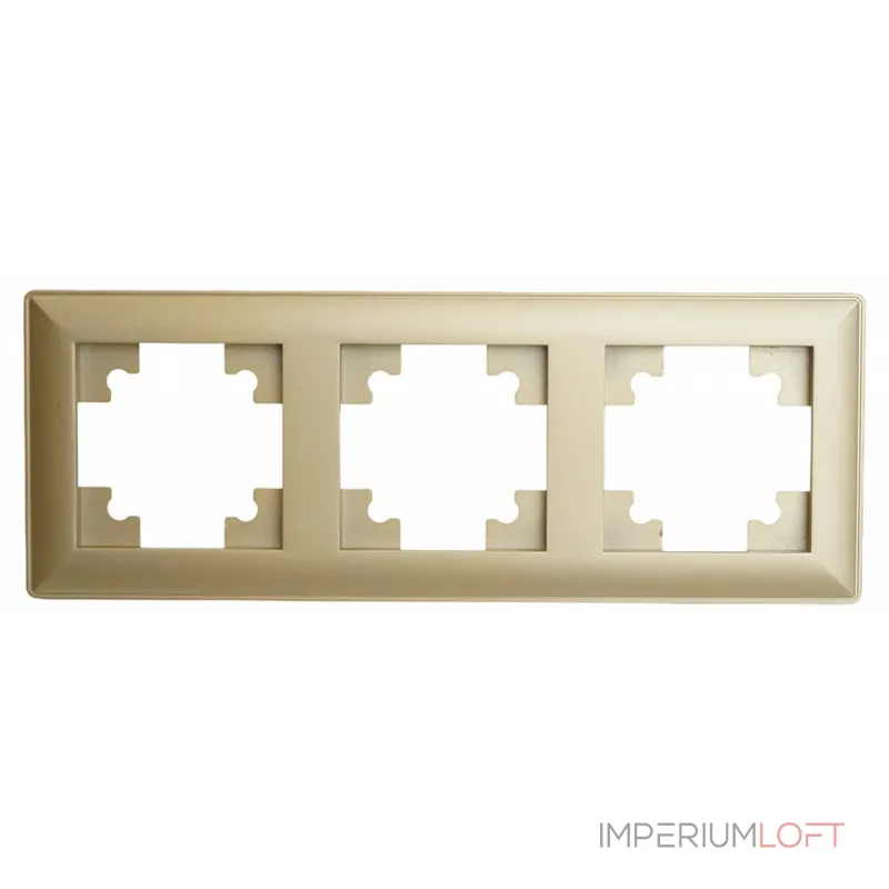 Рамка на 3 поста Stekker PFR00-7003-08 49608 от ImperiumLoft