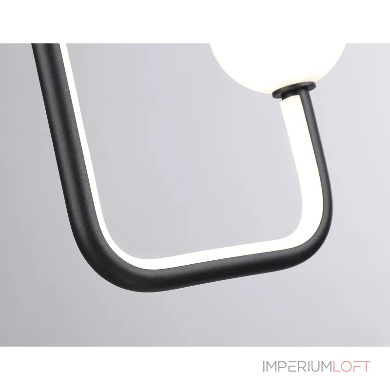 Подвесной светодиодный светильник FL66363 BK черный 19W 4200K 190*80*1000 от ImperiumLoft Подвесной светодиодный светильник FL66363 BK черный 19W 4200K 190*80*1000 от ImperiumLoft