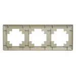 Рамка на 3 поста Stekker PFR00-7003-08 49608 от ImperiumLoft