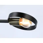 Подвесной светильник со сменной лампой TR8225/2 BK/SB черный/бронза E27/2 max 40W 510*165*190 от ImperiumLoft