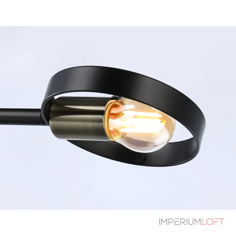 Подвесной светильник со сменной лампой TR8225/2 BK/SB черный/бронза E27/2 max 40W 510*165*190 от ImperiumLoft Подвесной светильник со сменной лампой TR8225/2 BK/SB черный/бронза E27/2 max 40W 510*165*190 от ImperiumLoft