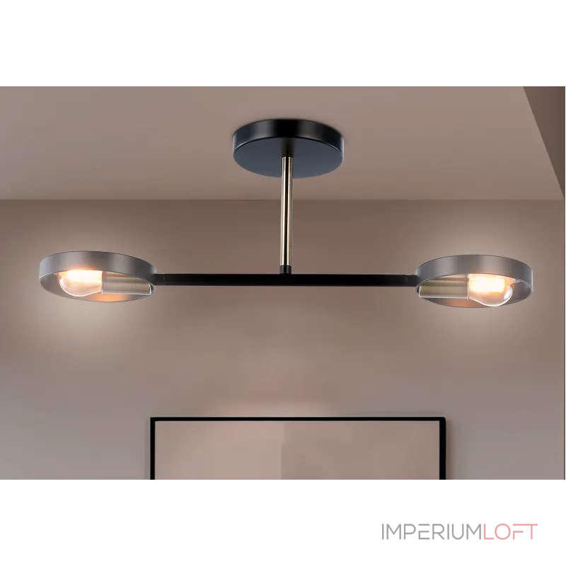 Подвесной светильник со сменной лампой TR8225/2 BK/SB черный/бронза E27/2 max 40W 510*165*190 от ImperiumLoft Подвесной светильник со сменной лампой TR8225/2 BK/SB черный/бронза E27/2 max 40W 510*165*190 от ImperiumLoft