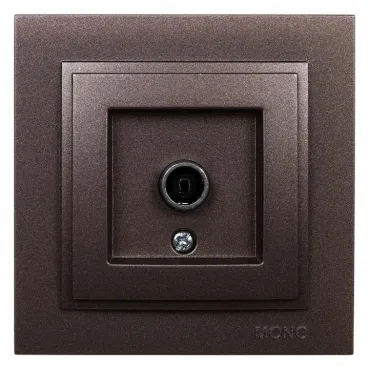 ТВ-розетка проходная Mono Electric Despina 102-232305-137 ТВ-розетка проходная Mono Electric Despina 102-232305-137