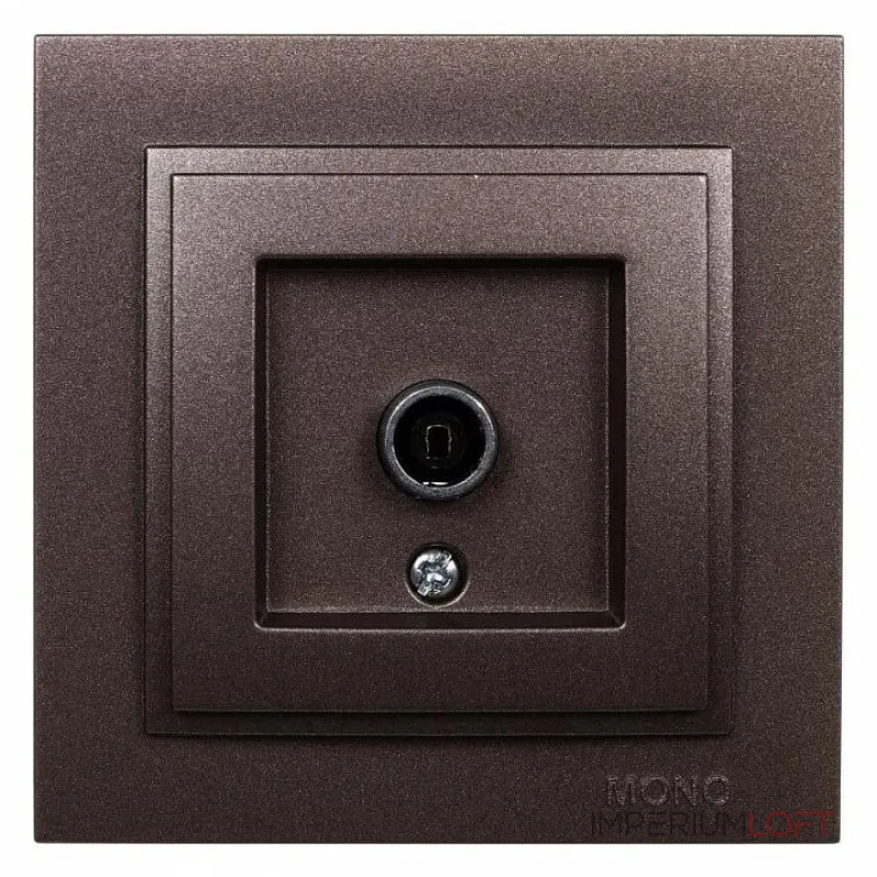 ТВ-розетка проходная Mono Electric Despina 102-232305-137 от ImperiumLoft ТВ-розетка проходная Mono Electric Despina 102-232305-137 от ImperiumLoft