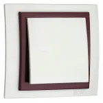 Вставка декоративная для рамки на 1 пост Mono Electric Larissa 103-001400-150 от ImperiumLoft