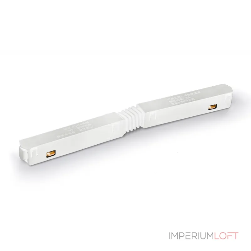 Ввод питания для шинопровода Magnetic GL3628 WH белый IP20 48V 380*18*18 от NovaLamp