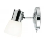 Накладной спот с выключателем TR3961 CH/FR хром/белый матовый E27 max 40W 118*105*200 от NovaLamp