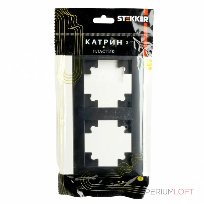 Рамка на 2 поста Stekker PFR00-7001-05 39813 от ImperiumLoft Рамка на 2 поста Stekker PFR00-7001-05 39813 от ImperiumLoft