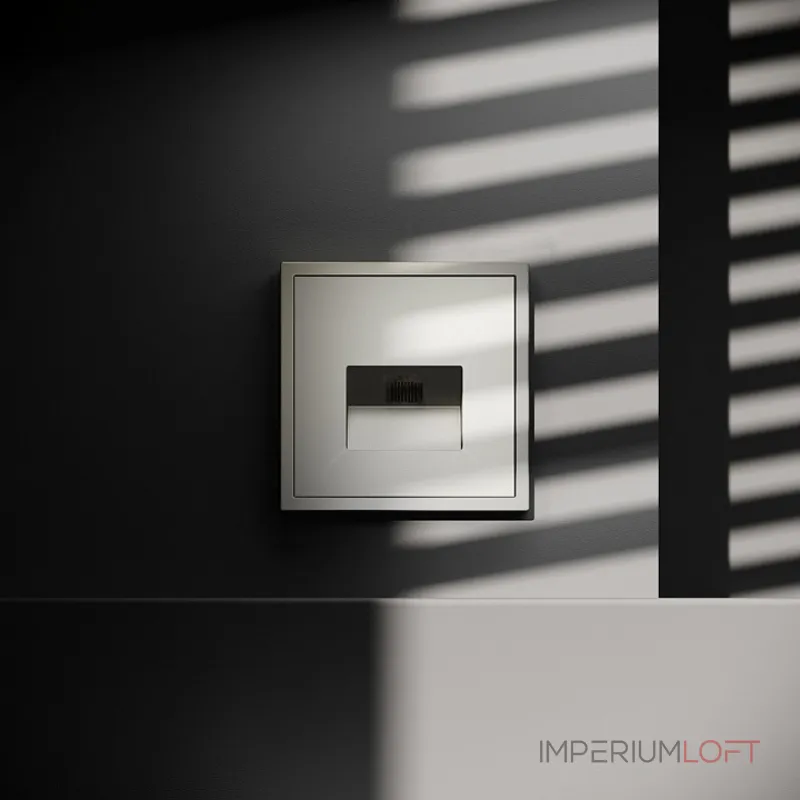 Розетка Ethernet RJ-45 без рамки Voltum S70 VLS060104 от ImperiumLoft