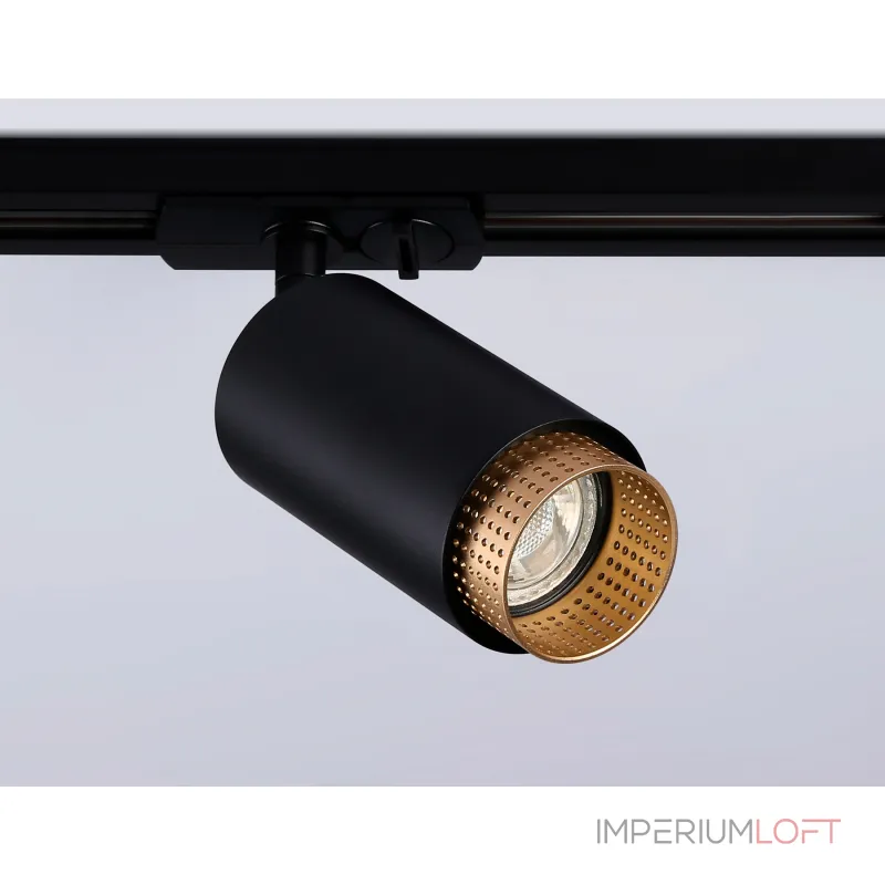 Светильник трековый GL5162 BK/GD черный/золото GU10 max 12W D60*190 от ImperiumLoft Светильник трековый GL5162 BK/GD черный/золото GU10 max 12W D60*190 от ImperiumLoft