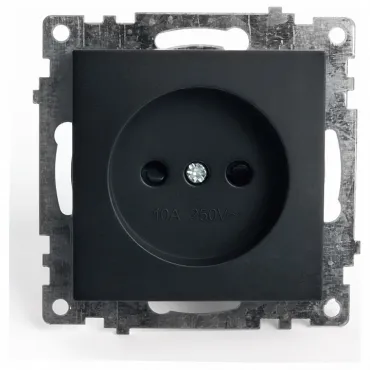 Розетка без заземления без рамки Stekker Катрин 39609 Розетка без заземления без рамки Stekker Катрин 39609