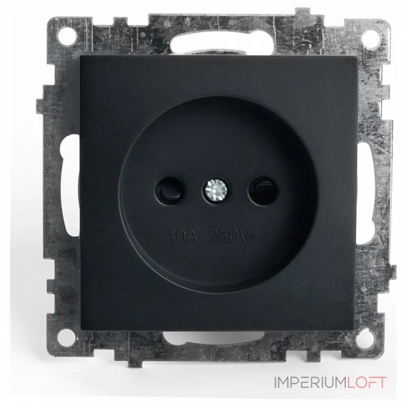 Розетка без заземления без рамки Stekker Катрин 39609 от ImperiumLoft