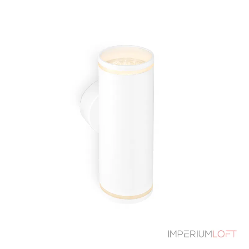 Настенный светильник со сменной лампой GU10 и акрилом FW2488/2 WH белый GU10/2 max 12W 170*55*95 от NovaLamp