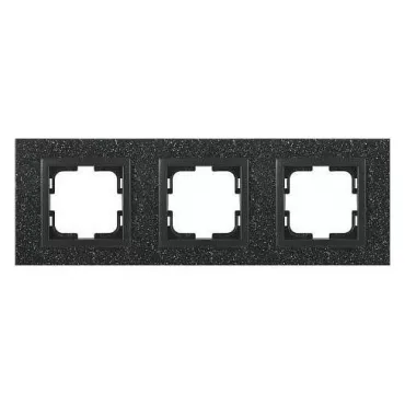 Рамка на 3 поста Mono Electric Style Granit 107-610000-162 Рамка на 3 поста Mono Electric Style Granit 107-610000-162