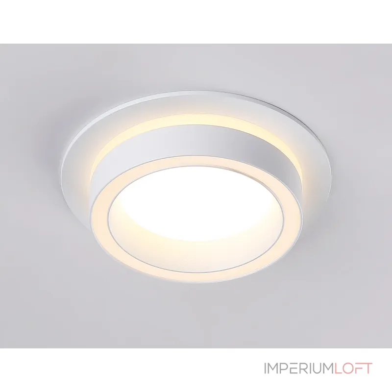 Светильник встраиваемый TN5240 WH белый GX53 D110*42 от NovaLamp