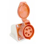 Розетка переносная разборная 3P+P с крышкой Stekker ST 49435 от ImperiumLoft