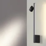 Светильник настенный диммируемый (выключатель) IP20 LED 7W+7W 4000K 220-240V FERMO 359313 OVER NT24 000 Черный от ImperiumLoft