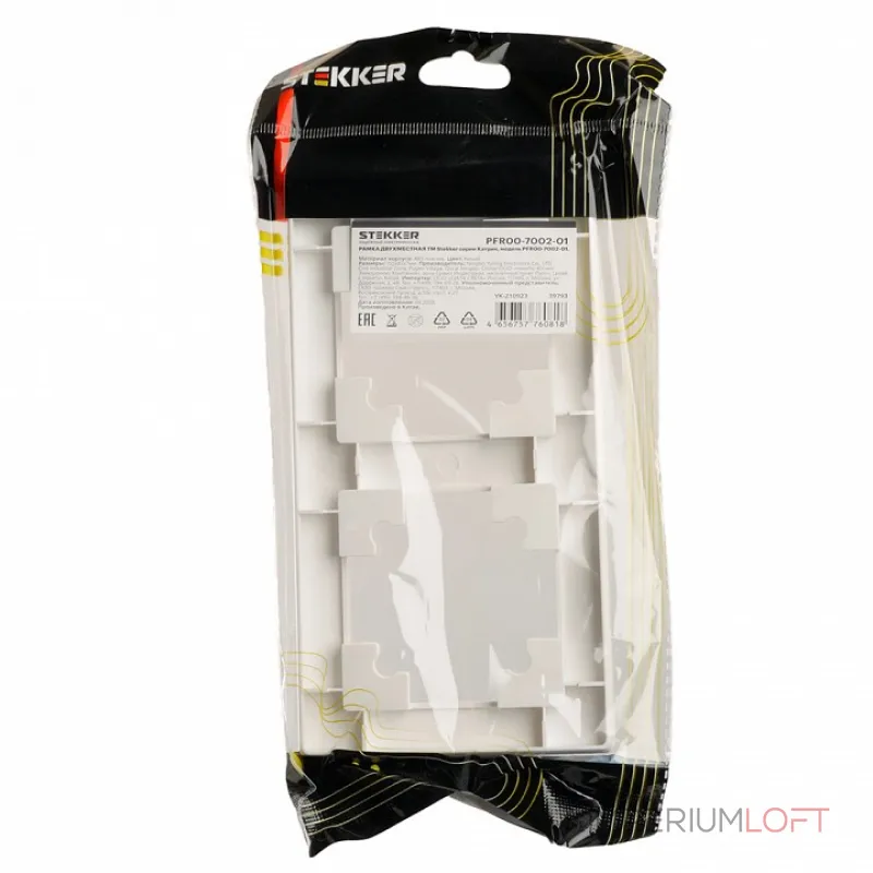 Рамка на 2 поста Stekker PFR00-7002-01 39793 от ImperiumLoft