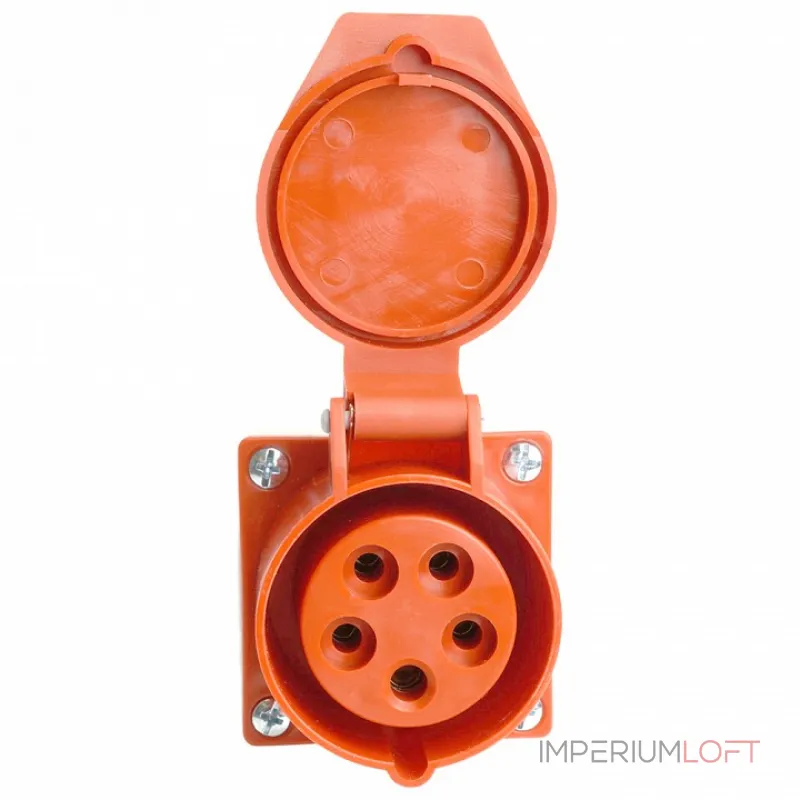 Розетка переносная разборная 3P+P с крышкой Stekker ST 49435 от ImperiumLoft Розетка переносная разборная 3P+P с крышкой Stekker ST 49435 от ImperiumLoft