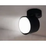 Накладной спот с выключателем TA133 BK черный GX53 max 12W D79*134*D84 от NovaLamp