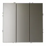 Выключатель трехклавишный без рамки Voltum S70 VLS030104 от ImperiumLoft